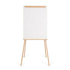 Archyi Quadpod Easel, Angolo Collection, 35" x 72", White-Easy to assemble