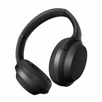 Brookstone BKH928 Wireless Noise-Cancelling Headphones - Black-Sleek, monochromatic look