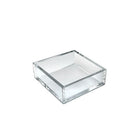 Azar Displays Square Deluxe Tray 5.88" x 5.75", 4 Pack (556204)-Counter top displays