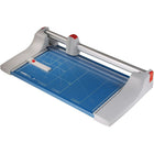 Dahle 442 20 1/8" Premium Rolling Paper Trimmer-Blade is encased in a protective housing for safety