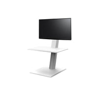 Humanscale Quickstand Eco - Single Monitor Stand - QSEWS-Designed to accommodate users of varying heights with 18.6" of work surface adjustment