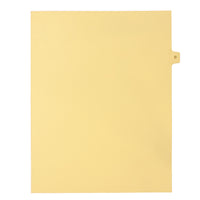 Mark Maker Legal Exhibit Index Tab Buff Single Tabs, 1/15th Cut, Letter Size, No Holes, Letter D, 25 Pack-Buff Single Tabs, 1/15th Cut