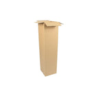 Gerrity Tall Corrugated Boxes - 4" L x 4" W x 36" H - 25 Pack-200 lb. test corrugated fibreboard