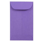 JAM Paper #3 Coin Envelopes, 2.5 x 4.25, Brite Hue Ultra Violet Purple, 1000 Pack-Coin Envelopes