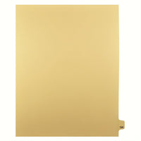 Mark Maker Legal Tabs - Letter Size - Buff - 1/25th cut - 25 tabs per package - 5 packages Pack - Number 124-Buff Single Tabs