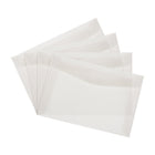 JAM Paper 6 x 9 Translucent Vellum Booklet Envelopes, Clear, 250 Pack-Gum