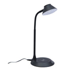 DAC LED Desk Lamp with Wireless Charger - Black-Convenient: Qi wireless charging pad (5W) for your mobile devices
