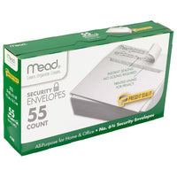 Mead Press It Seal It #6 Security Envelopes, White, 660 Pack (MEA75030)-Self-adhesive seal and security lining for privacy