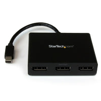 StarTech Mst Hub, Mini Displayport to 3X Displayport-Maximize your productivity by connecting up to three independent displays to your computer using the MST Hub