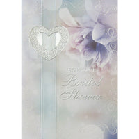 Rosedale Greeting Card, For Your Bridal Shower, Heart-Printed on premium coated card stock