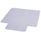 Flash Furniture 36" x 48" Carpet Chair Mat with Lip-Clear Vinyl Chair Mat