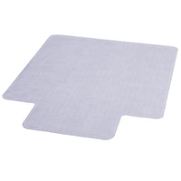 Flash Furniture 36" x 48" Carpet Chair Mat with Lip-Clear Vinyl Chair Mat