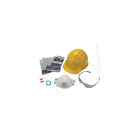 Zenith Safety Worker Starter Kits - Yellow - 2 Pack-Kit Includes: Yellow hard hat, safety glasses, work gloves, ear plugs, respirator