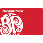 Boston Pizza $25 Gift Card-Air Miles cannot be collected on Gift Card purchases.