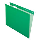Pendaflex Reversaflex Premium Coloured Hanging File Folders, Bright Green, Letter Size, 25 Pack-10 times stronger than standard folders to last longer and hold more without tearing