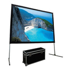 Elunevision 135" Quick Fold Front and Rear Projection-Screen Size: 135''