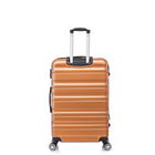 TOSCANO MAGNIFICA 30" Hardside Large Luggage - Bronze Gold-ABS Hardshell