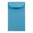 JAM Paper #3 Coin Envelopes, 2.5 x 4.25, Brite Hue Blue Recycled, 500 Pack-Coin Envelopes