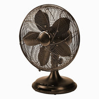 Ecohouzng 12" Retro Desk Fan-3 Fan speeds setting for your room ventilation