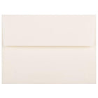 JAM Paper Enveloppes Strathmore A6 en papier recyclé, fini toilé blanc naturel, 250/paquet-Enveloppes Strathmore en papier recyclé au fini toilé blanc naturel