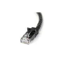 StarTech 100 ft Black Gigabit Snagless RJ45 UTP Cat6 Patch Cable, 100ft Patch Cord-50-micron gold connectors ensure optimum conductivity while eliminating network signal loss due to oxidation or corrosion