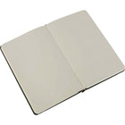 Moleskine Classic Black Hard Cover Pocket Plain Notebook, 3-1/2" x 5-1/2"-Expandable inner pocket