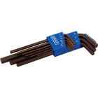 Gray Tools 9 Piece Metric, Extra Long Arm S2 Hex Key Set, 1.5mm-10mm-Contains Sizes: 1.5, 2, 2.5, 3, 4, 5, 6, 8, 10mm.