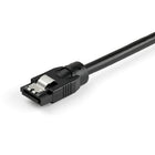 StarTech 0.6 m Round SATA Cable-Supports fast data transfer rates of up to 6Gbs when used with SATA 3.0 compliant drives