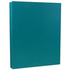 JAM Paper Matte Cardstock, 8.5 x 11, 80lb Teal Blue, 250 Pack (1524384B)-Size: 8-1/2" x 11"
