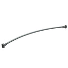 ASI Shower Rod, 60"-Curved shower curtain rod with mountaing brackets fabricated of alloy 18-8 stainless steel, type 305
