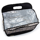 Luciano Double-Layer Insulated Thermal Food Carrier, 16.75" x 13.25"-Purpose: keeps food fresh and warm or cold longer during transport