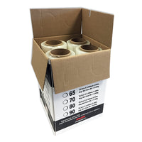 Malpack PlatinumMax Hand Wrap - 17.7" x 1476' - 80 Gauge - Clear - 4 Pack-High performance
