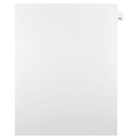 Mark Maker Legal Exhibit Index Tab White Single Tabs, 1/25th Cut, Letter Size, No Holes, Number 152, 25 Pack-White Single Tabs, 1/25th Cut