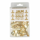 JAM Paper Metal Bulldog Clips - Medium - 31 mm - Gold - 15 Pack-Color: Gold