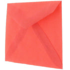 JAM Paper 3drug Mini Small Envelopes, 2 5/16 x 3.63, Red Translucent Vellum, 100 Pack (1591589A)-Dimension: 2.9"H x 3.6"W x 0.1"D