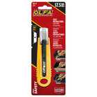 OLFA SK-4 Semi-Automatic Self-Retracting Safety Knife - Yellow-17.5mm Dual-Edge Safety Blade