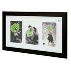 Nexxt Langford Wood 3 Picture Collage Frame, 10" x 20", Black-Made of wood fiber in a variety of painted finishes: this elegant, minimalistic frame will house your favorite memories beautifully. the picture frame is made of quality MDF and comes in a smooth finish