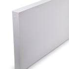 Time 4 Crafts Blank Cotton Canvas with Wooden Frame - 12" x 36" - White - 6 Pack-6