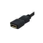 StarTech 6 ft DisplayPort Video Extension Cable, M/F-DisplayPort® offers full digital audio support (up to eight channels) in the same cable as video
