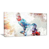 Designart Seductive Pose Sensual Canvas Art Print, (PT2926-32-16)-Print