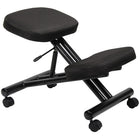 Nicer Interior Ergonomic Kneeling Chair - Black-Relives back strain