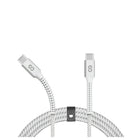 LOGiiX Piston Connect Armour+ 240W USB-C to USB-C - 3M - White-Unleash the true potential of your device - ultra-fast charging up to 240W