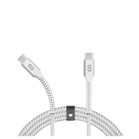 LOGiiX - Piston Connect Armor+ 240W USB-C vers USB-C - 3M - Blanc-Libérez tout le potentiel de votre appareil: charge ultra-rapide jusqu'à 240W