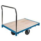 Kleton Heavy-Duty Platform Truck, Deck Width: 30", Handle Height: 40", Deck: Wood Deck-Deck Width: 30"