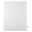 Mark Maker Legal Tabs - Letter Size - White - 1/15th cut - 25 tabs per package - 5 packages Pack - Number 179-White Single Tabs
