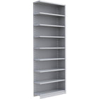 Metalware RK410 Boltless Shelving Unit, 9-Shelves, 36" x 24" x 100", Light Grey-Adjustable shelving system that provides high strength, yet economical storage capacity for your needs