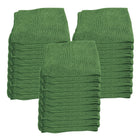 Johnny Vac Multi-Purpose Microfiber Cloth - Green - 25 Pack (JS1616GN25)-For Multi-Purposes