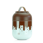Minimal V2 Insulated Food Jar, 700mL, Chocolate-3" large mouth for ice cubes, leak proof design, condemnation free making it easy to go wherever you do