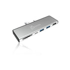 J5Create JCD324 Ultradrive Mini-Dock for Surface Pro 7 - Silver-Mini Dock for Microsoft Surface Pro 7