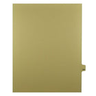 Mark Maker Legal Exhibit Index Tab Buff Single Tabs, 1/25th Cut, Letter Size, No Holes, Number 144, 25 Pack-Buff Single Tabs, 1/25th Cut